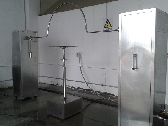 IPX3.4擺管淋雨出水量小？
